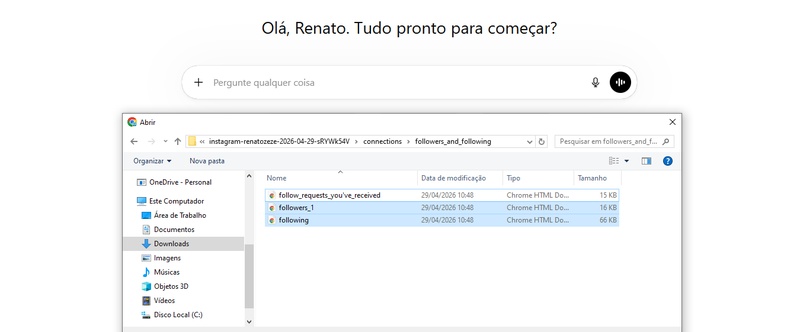 enviar arquivos chatgpt