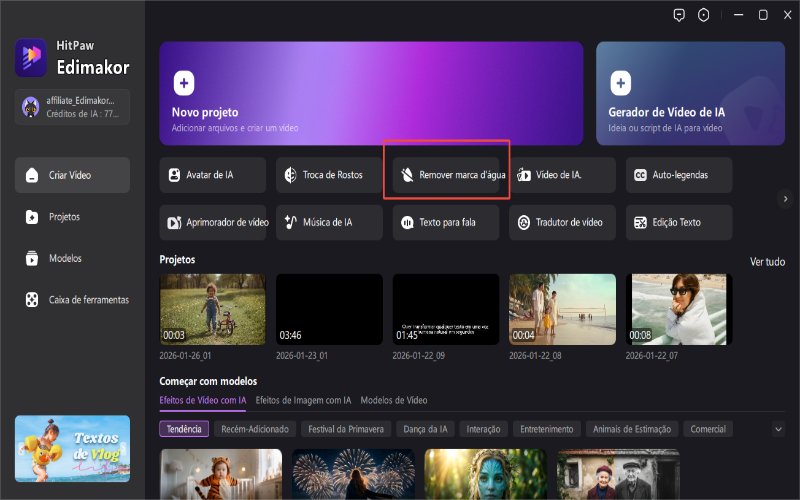 Como remover marcas d'água 1