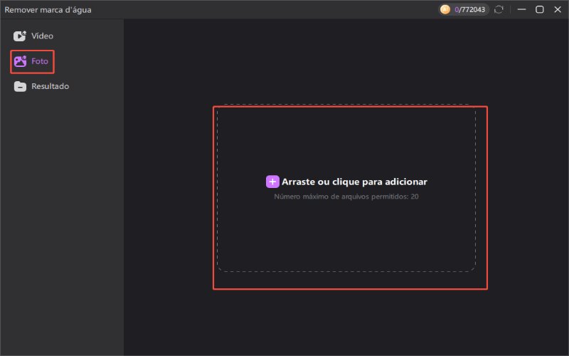 Como remover marcas d'água 2