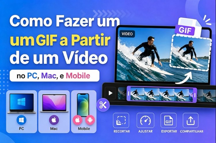 como criar um gif a partir de um vídeo