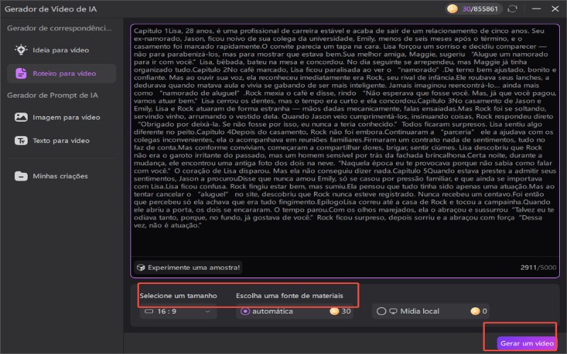 Aprimorador de prompts de arte com IA