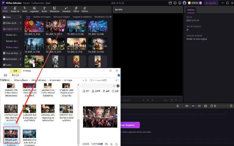 fotografia gerada por IA