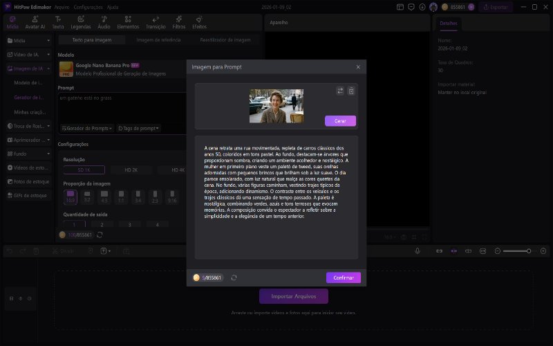 Aprimorador de prompts de IA gratuito online