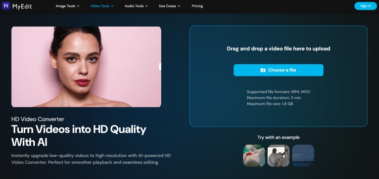 transformar vídeo em 4k download grátis