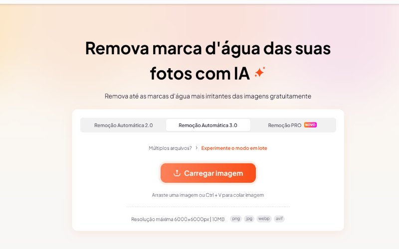 6 sites gratuitos para remoção de marcas d'água