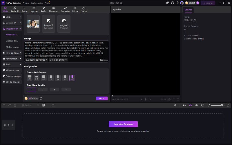 edimakor ai prompts para garota