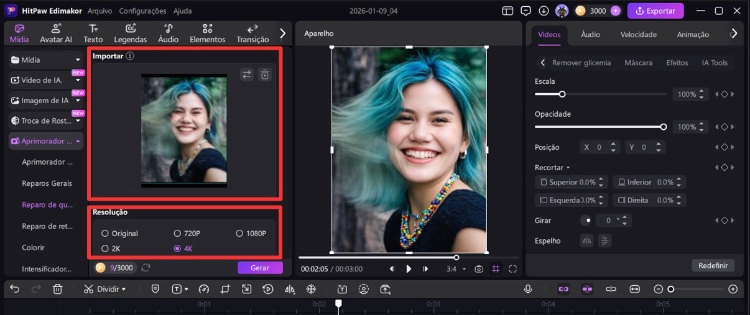 melhorar a qualidade de vídeo online de graça