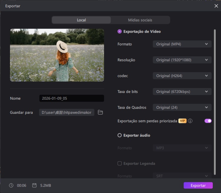 melhorar a qualidade do vídeo online