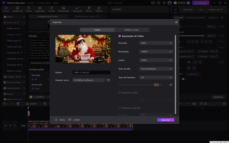 bebê papai noel fechando
