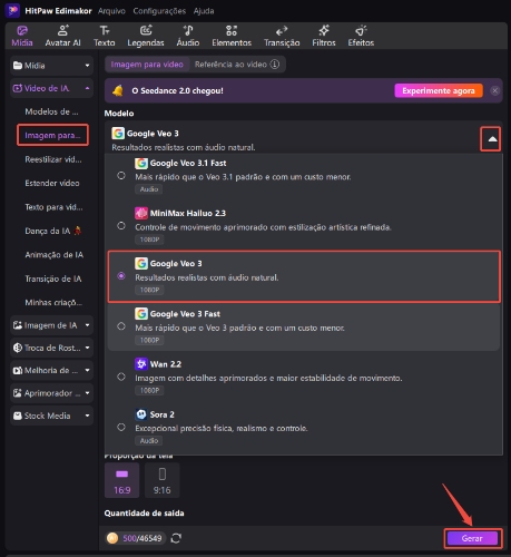 edição de vídeo nano banana
