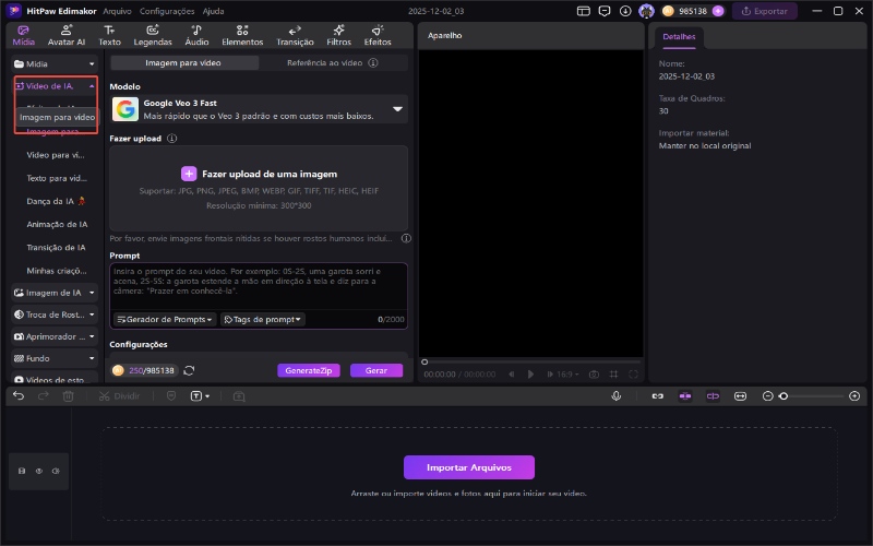 Método popular de geração de vídeos com IA 1