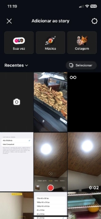 usar stories do instagram como intermediário