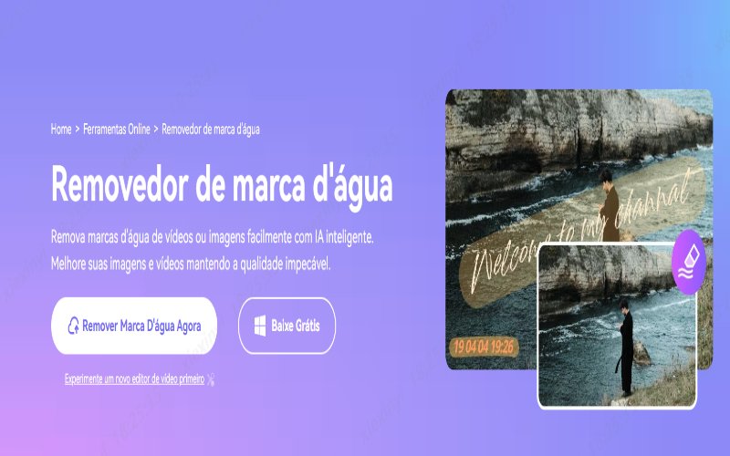 4 sites gratuitos para remoção de marcas d'água