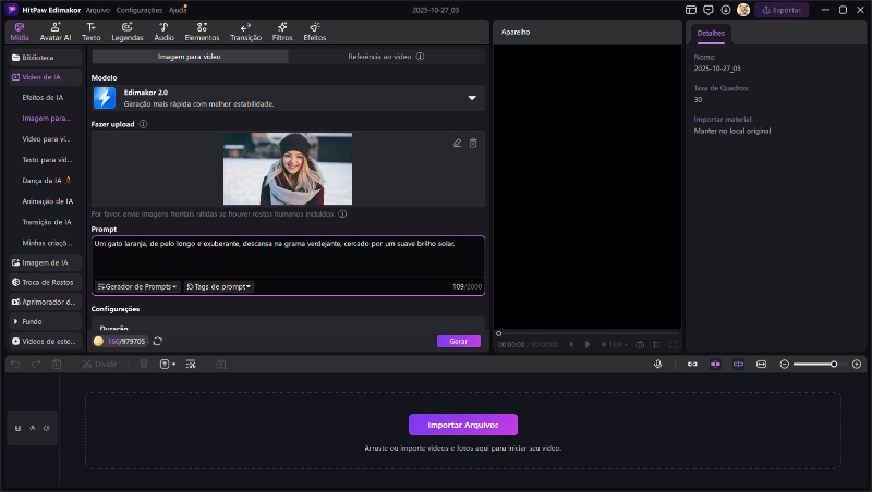 chave de API nano banana