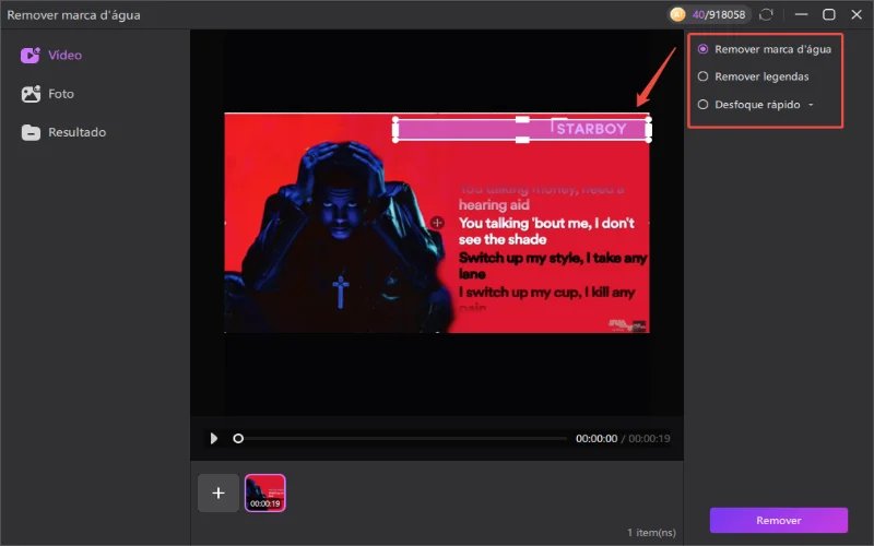 Como remover marcas d'água de vídeo 2