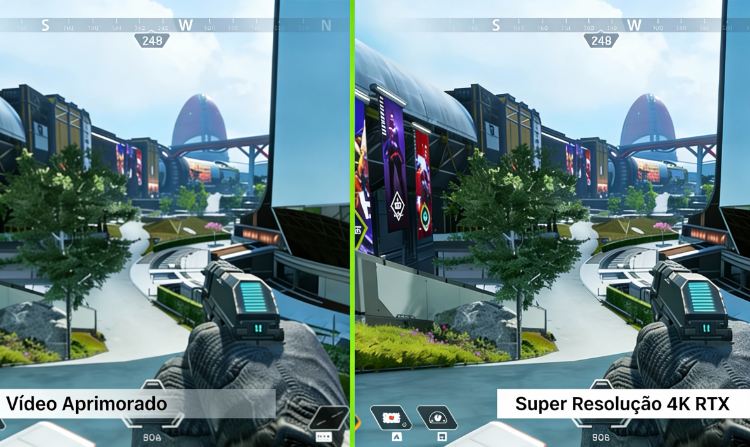 rtx vídeo super resolução