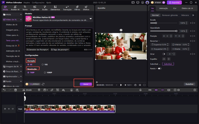 Papai Noel, você tem um avatar edimakor
