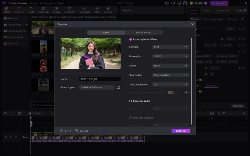 foto falante edimakor - exportar