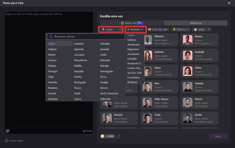 10 softwares gratuitos de texto para voz para criação de vídeos 14