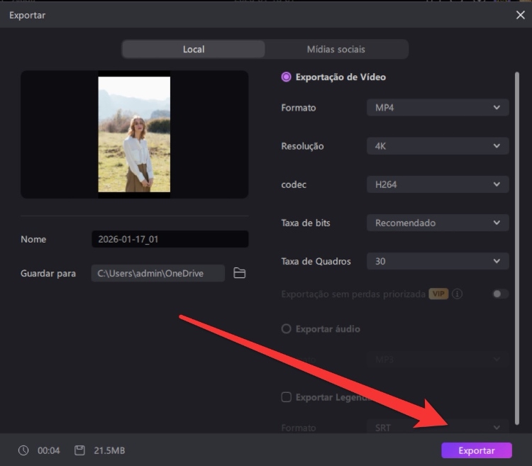 postar vídeos em 4k no instagram 