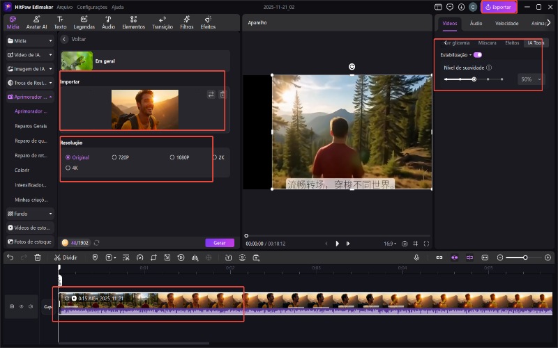 palavras alternativas de IA