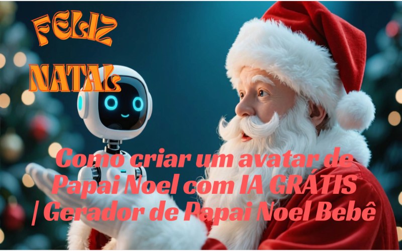 Avatar de IA do Papai Noel