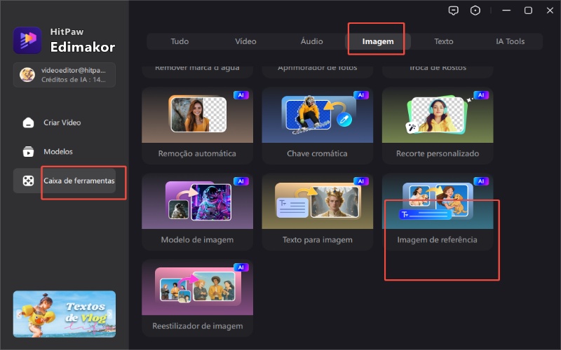 ferramenta de conta-gotas com IA