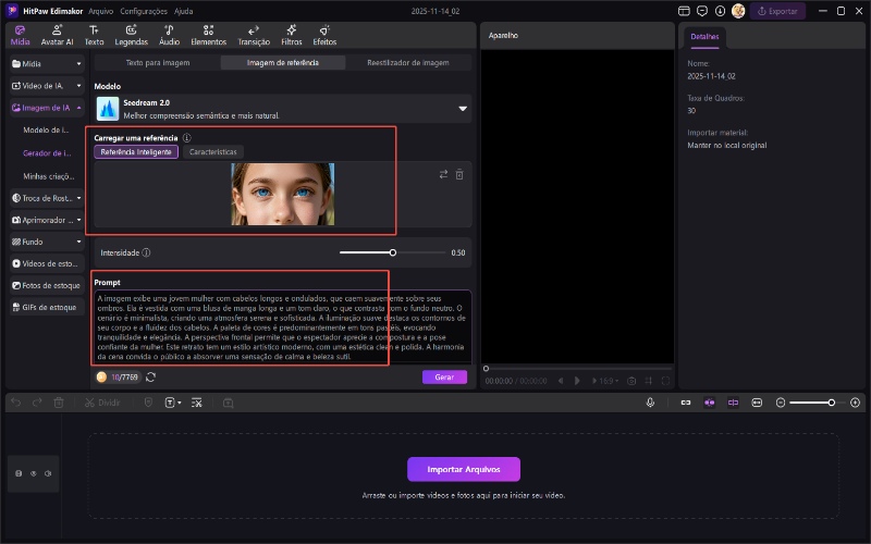 filtro online para mudar a cor dos olhos