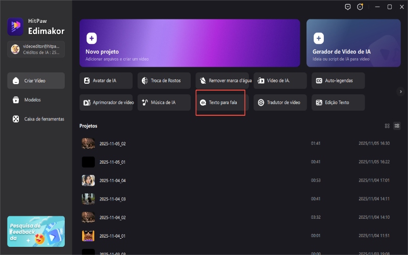 Encontre um criador de clones de voz por IA