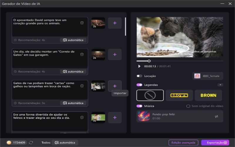 guia do gerador de vídeo edimakor ai 2