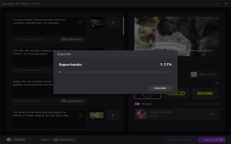 guia do gerador de vídeo edimakor ai 3