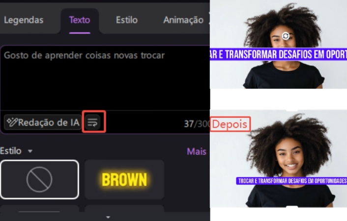 hitpaw edimakor auto subtitle - legendas adaptáveis com um clique