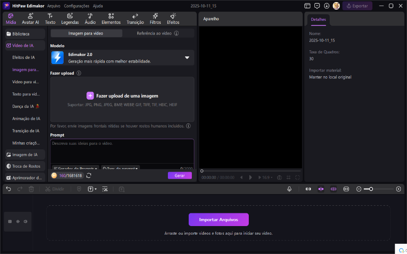 gerador de imagem para vídeo ia edimakor