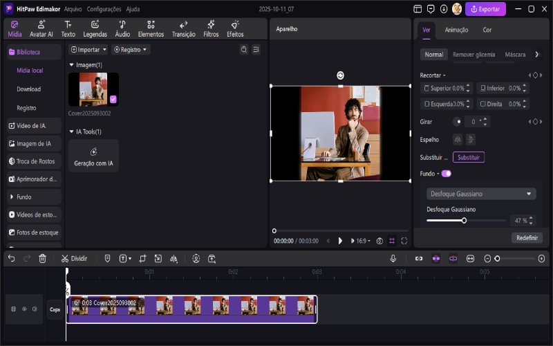 Estabilizador de vídeo Ai Edimakor