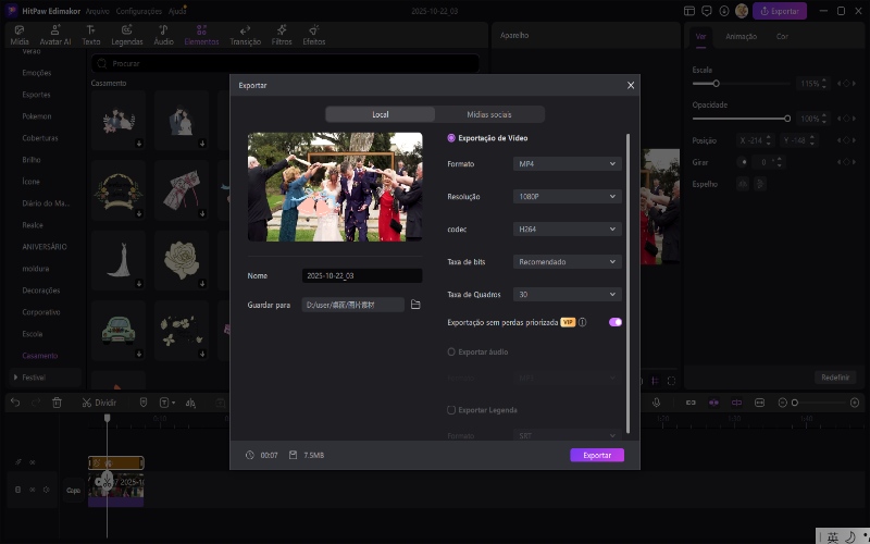 guia para criar vídeos de casamento 3