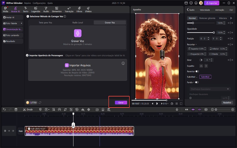 avatar gerado por IA