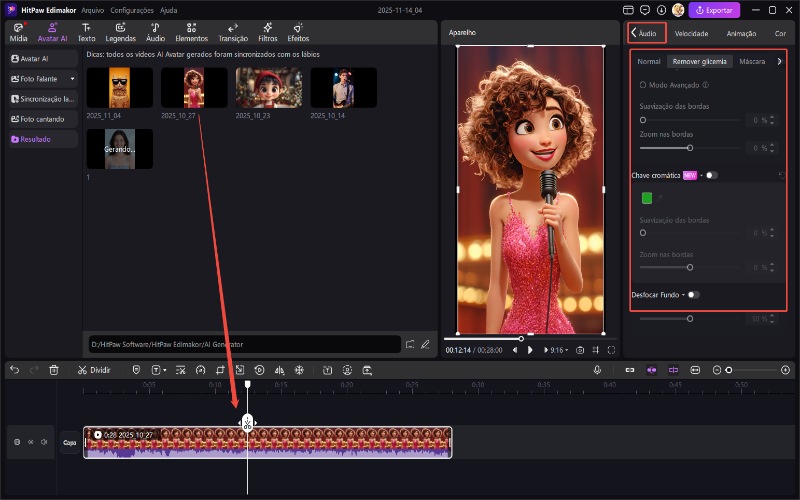 avatar falante ai leonardo ai