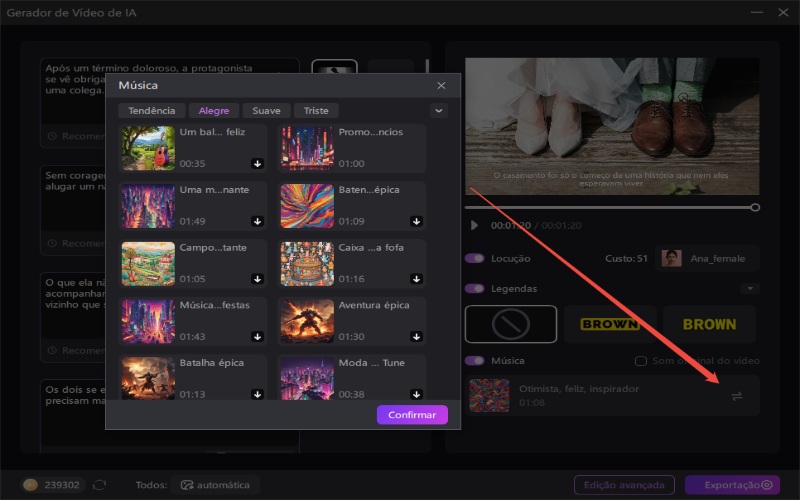 gerador de vídeo AI hitpaw edimakor