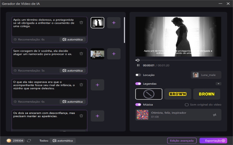 gerador de vídeo AI hitpaw edimakor