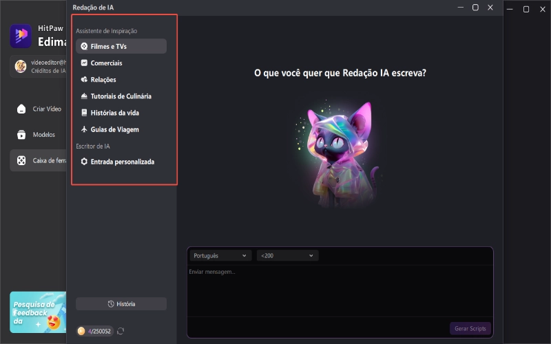 IA de redação publicitária