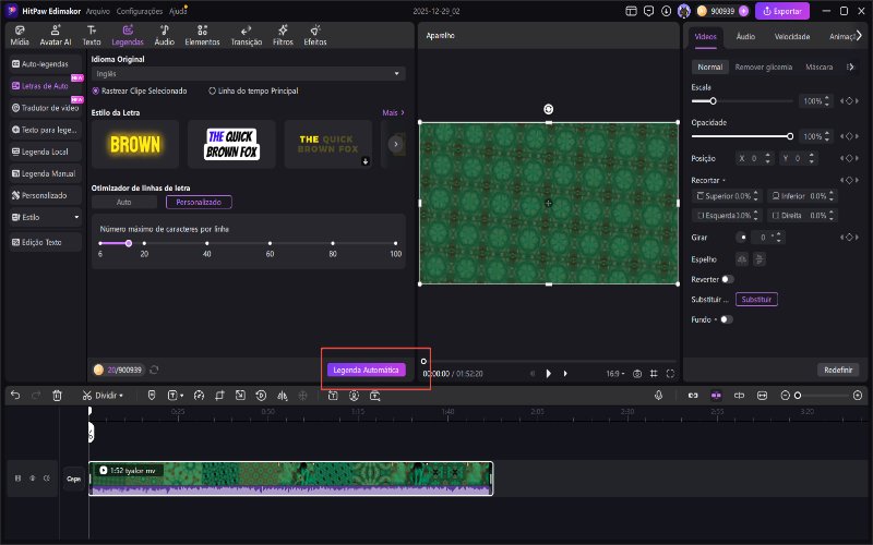 reconhecimento inicial
