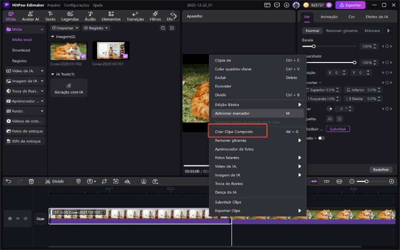 Guias de clipes compostos Edimakor