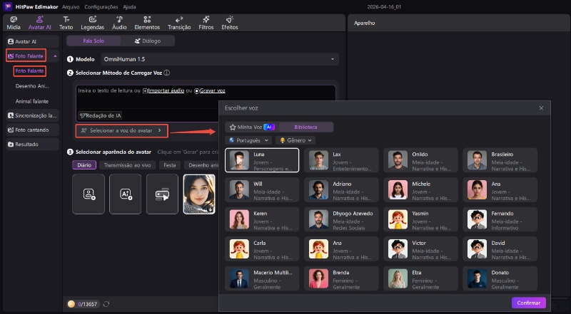 foto falante edimakor - tts