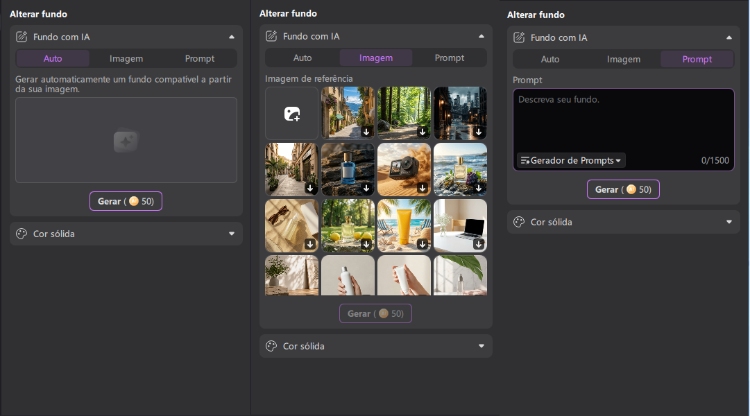 edimakor ai ad images new background