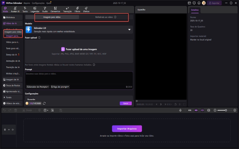 imagem edimakor para vídeo