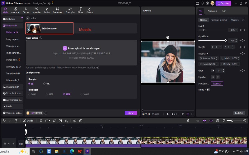 edimakor imagem para vídeo - modelos de guia de imagem para vídeo
