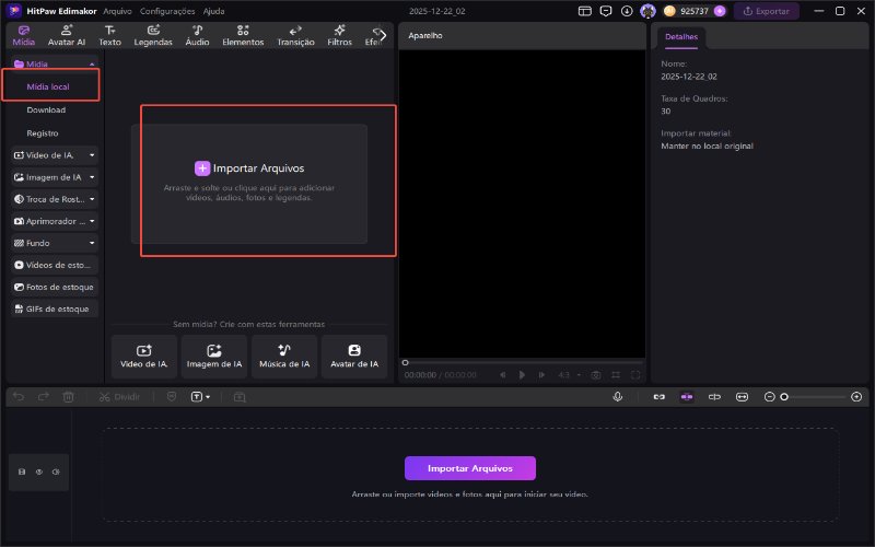 Corte de vídeo inteligente com IA