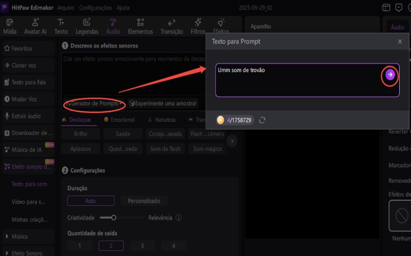 gerador-de-sugestões-de-som-ai
