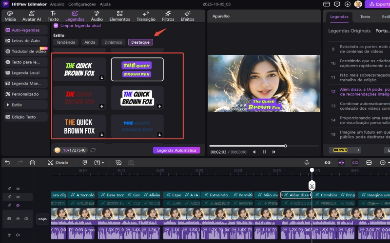 hitpaw edimakor ai tradutor - legendas bilíngues