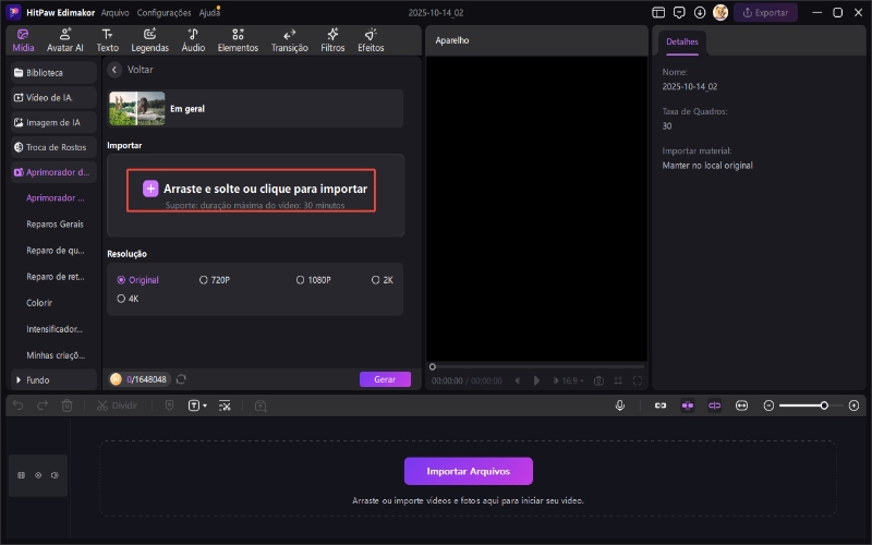 intensificador de vídeo-gerador de IA-grátis